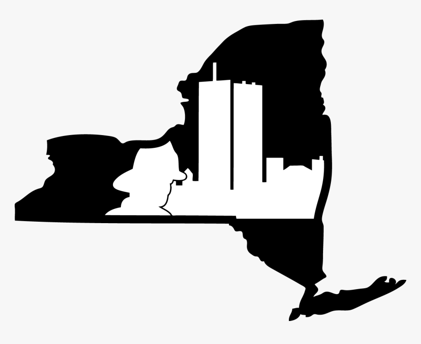 9-11 State Outline 2 [ny16], HD Png Download, Free Download