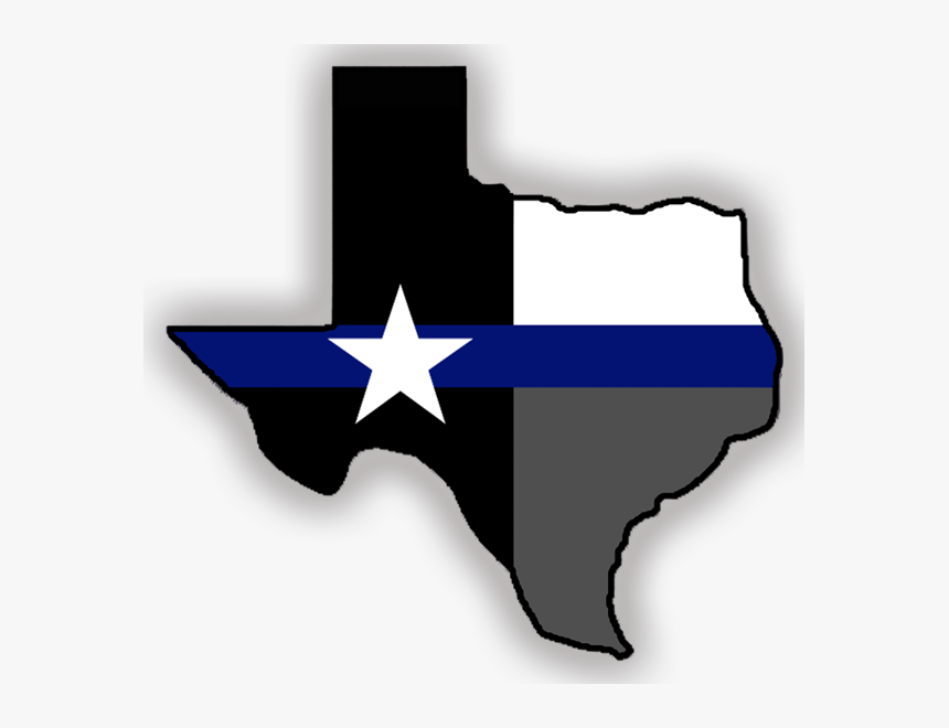 Image Result For Thin Blue Line Sticker Texas, HD Png Download, Free Download