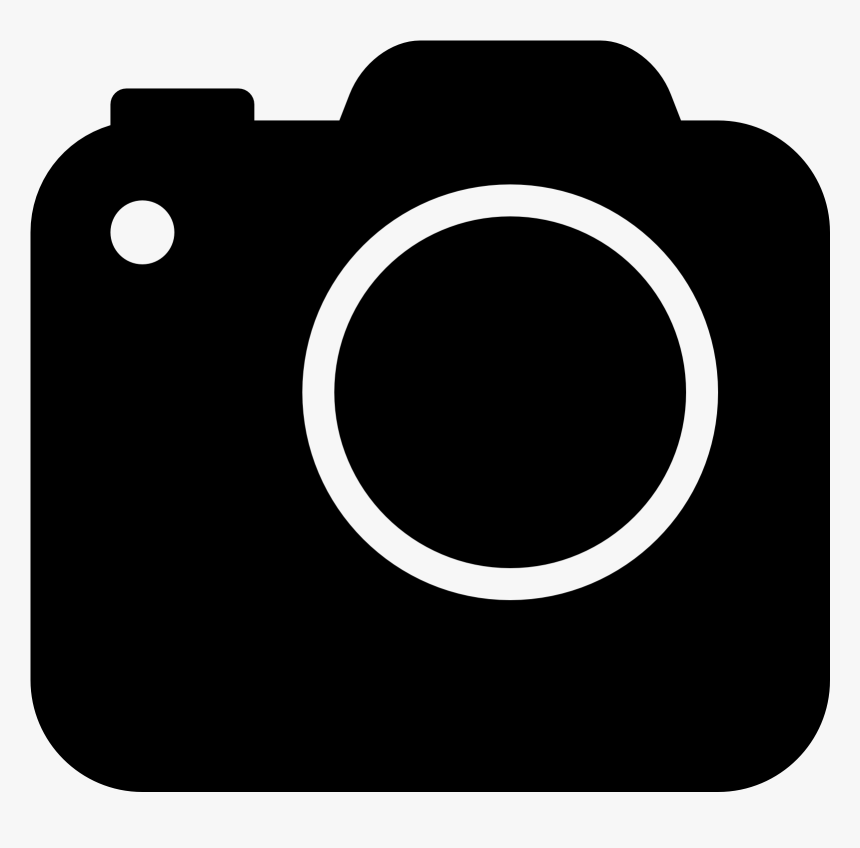 Camera Clipart Black And White Simple, HD Png Download, Free Download