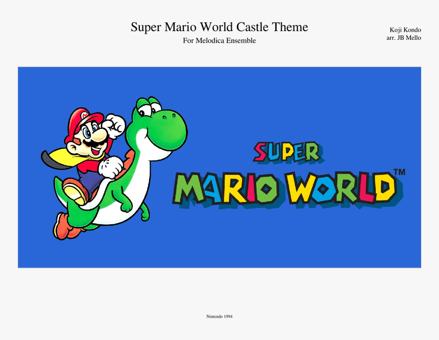 Super Mario World Logo Png, Transparent Png, Free Download