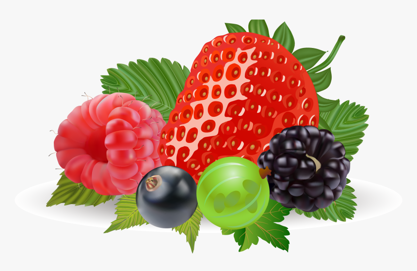 Strawberry Clipart Realistic, HD Png Download, Free Download