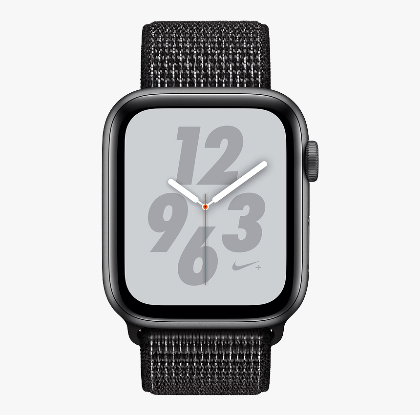 Apple watch Nike Series 4 Gps, 44mm Space Grey Aluminium, HD Png Download, Free Download
