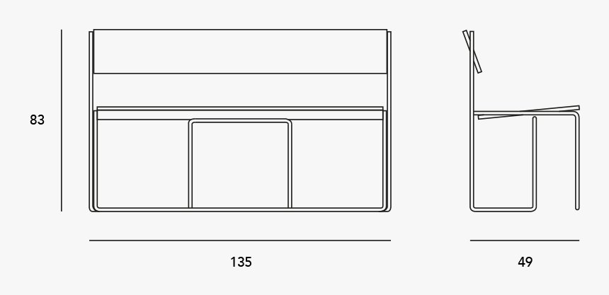 Missana Trampolin Bench Cuatro Cuatros 4, HD Png Download, Free Download