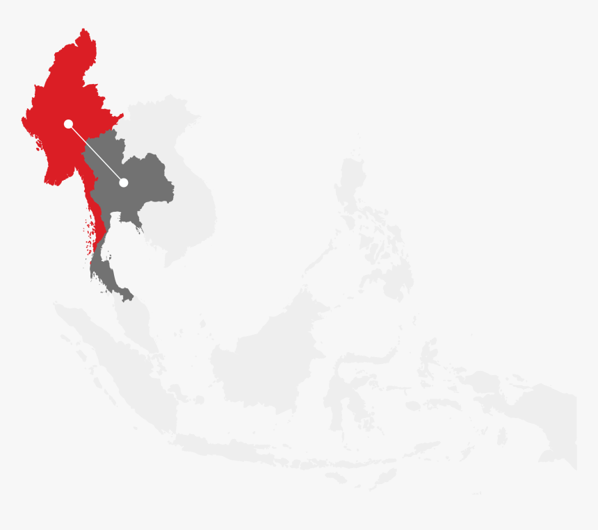 Thailand Map Png, Transparent Png, Free Download