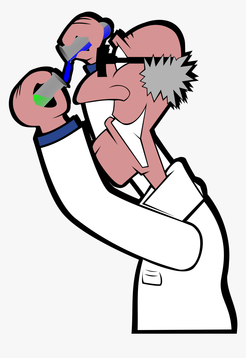 Mad Scientist Clip Arts, HD Png Download, Free Download