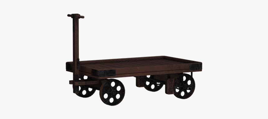 Dare, Cart, Wooden Barrow, Digital Art, Isolated, Png, Transparent Png, Free Download