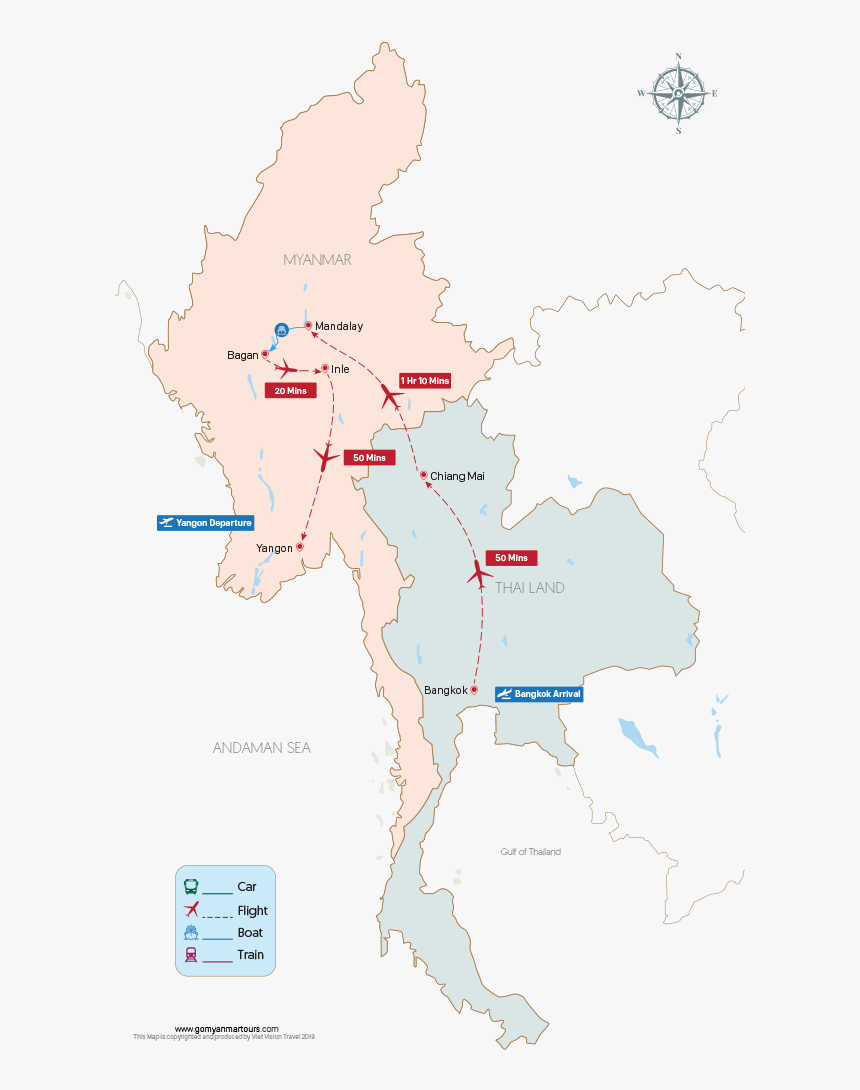 Thailand & Myanmar Essential, HD Png Download, Free Download