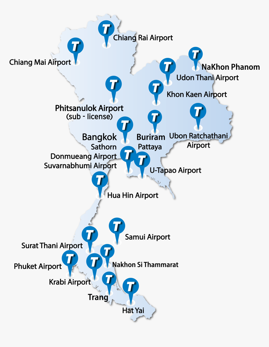 Thailand Map Png, Transparent Png, Free Download