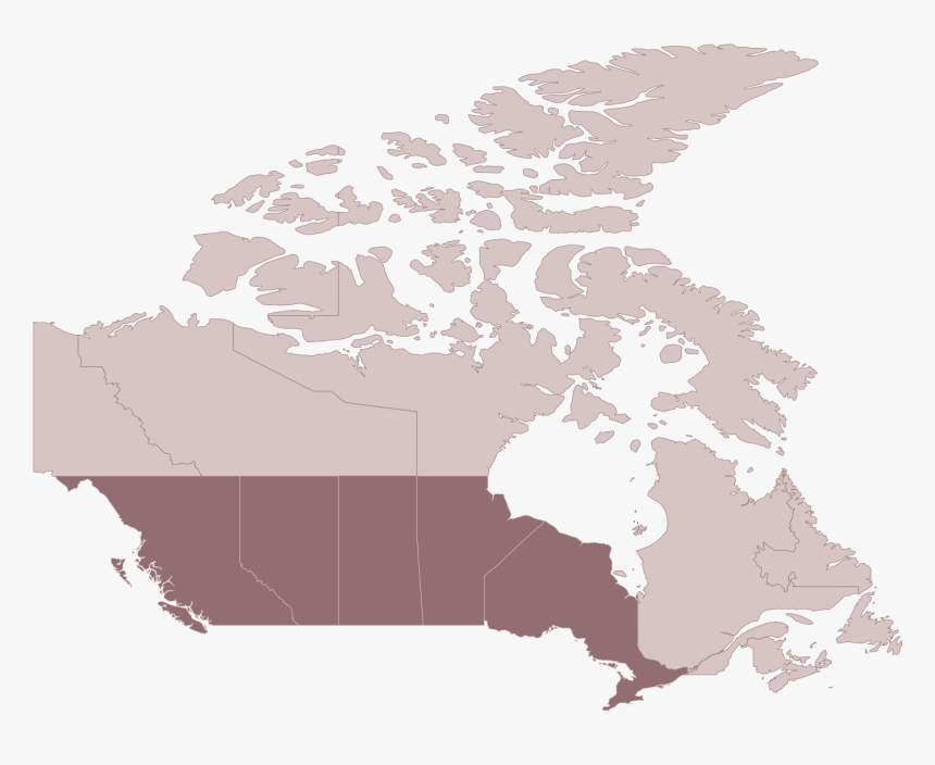Mops Canada Map, HD Png Download, Free Download