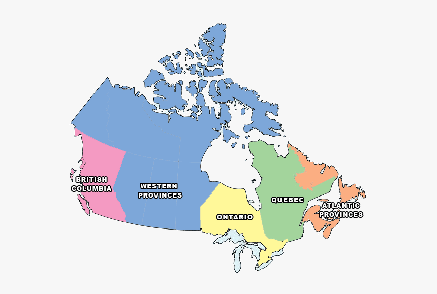 Canada Map Png, Transparent Png, Free Download