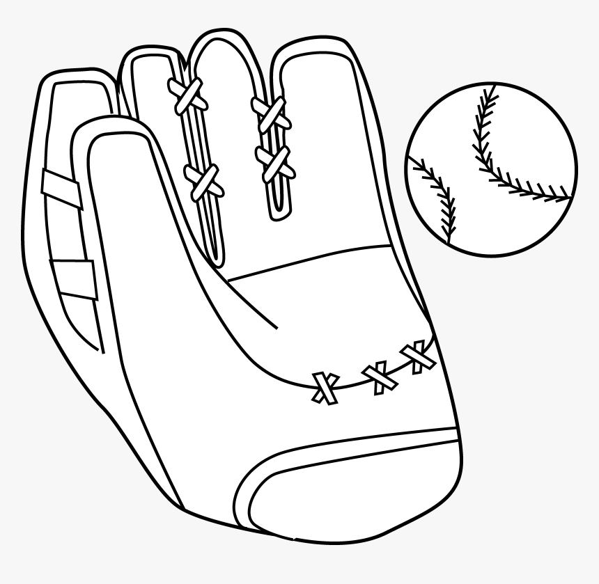 Baseball Outline Cliparts, HD Png Download, Free Download