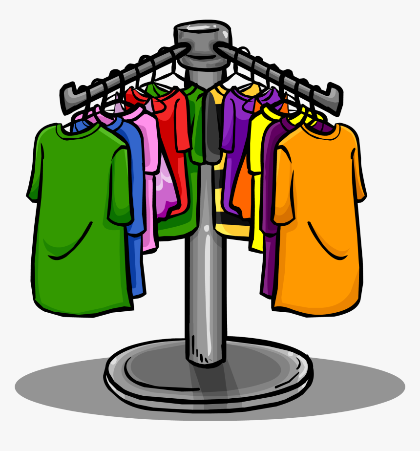 Clip Art Clothing Rack Clip Art Hd Png Download Kindpng