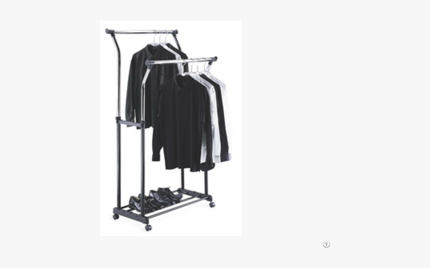 Double Adjustable Garment Rack, HD Png Download, Free Download