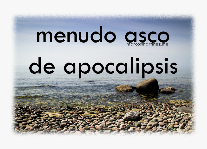 Menudo Asco De Apocalipsis, HD Png Download, Free Download