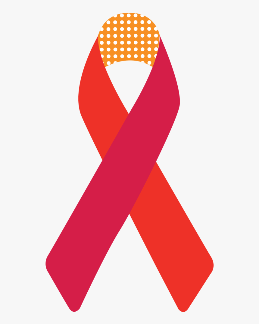 Aids Ribbon Png, Transparent Png, Free Download
