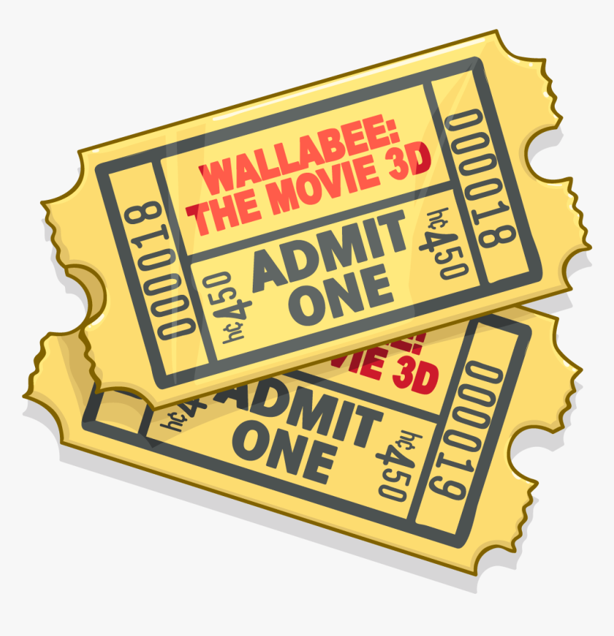 Ticket Stub Transparent , Png Download, Png Download, Free Download