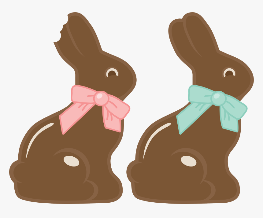 Chocolate Clipart Easter Bunny, HD Png Download, Free Download