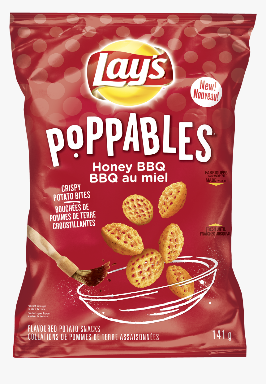 Lay’s Popppables™ Honey Bbq Potato Snacks, HD Png Download, Free Download