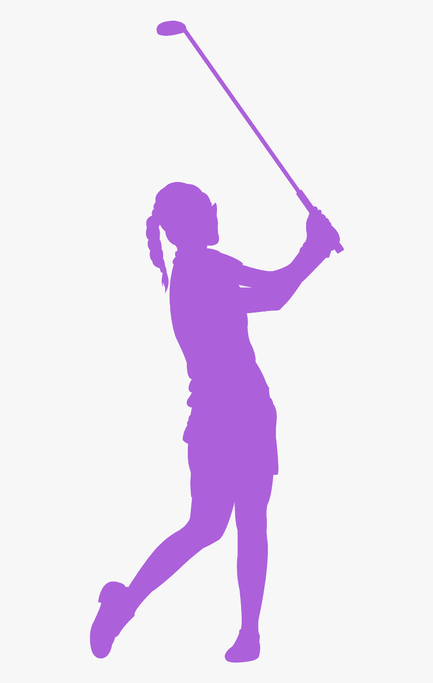 Golfer Silhouette Png, Transparent Png, Free Download