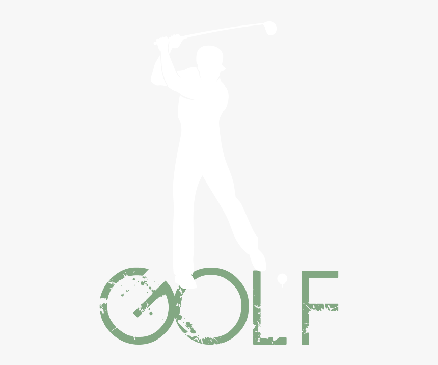 Golfer Silhouette Png, Transparent Png, Free Download