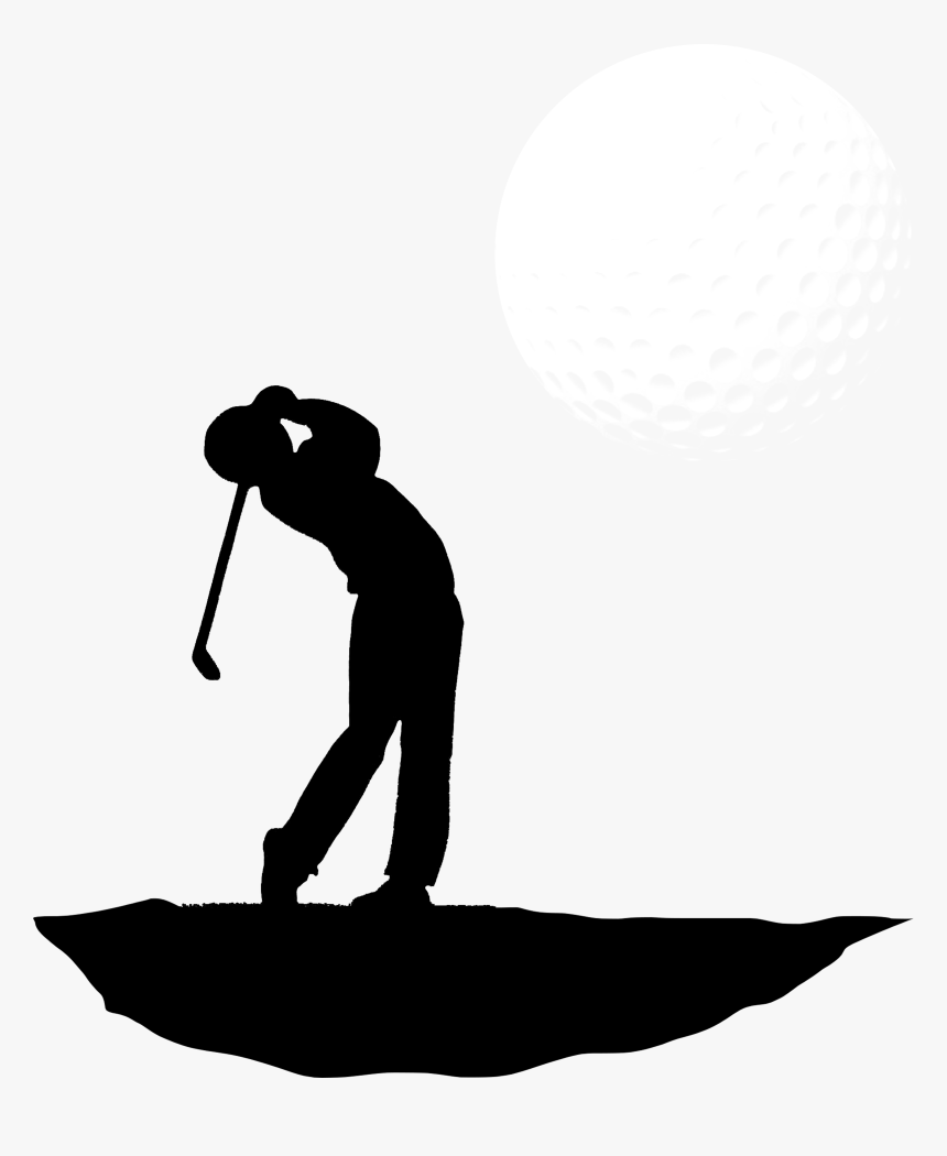 golfer swing clip art