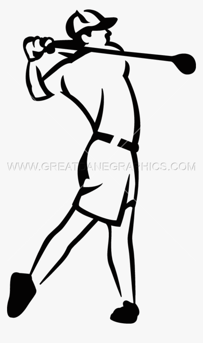 Golf Player At Getdrawings, HD Png Download, Free Download