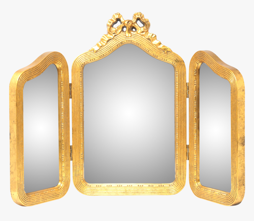 Gold Mirror Png, Transparent Png, Free Download