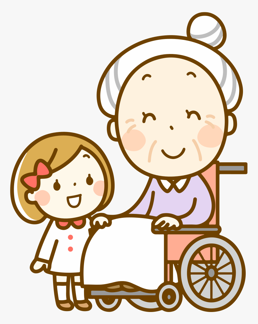 Granny In A Wheelchair, HD Png Download, Free Download