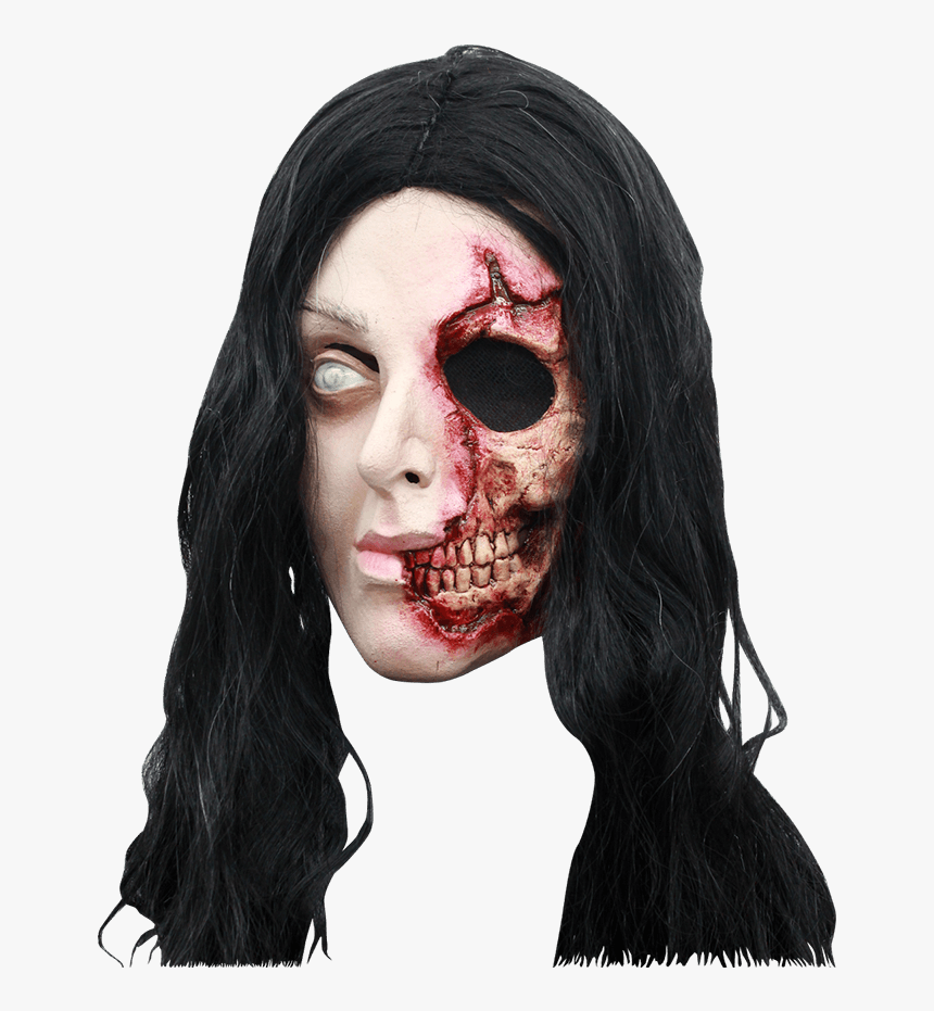 Pretty Woman Zombie Mask, HD Png Download, Free Download