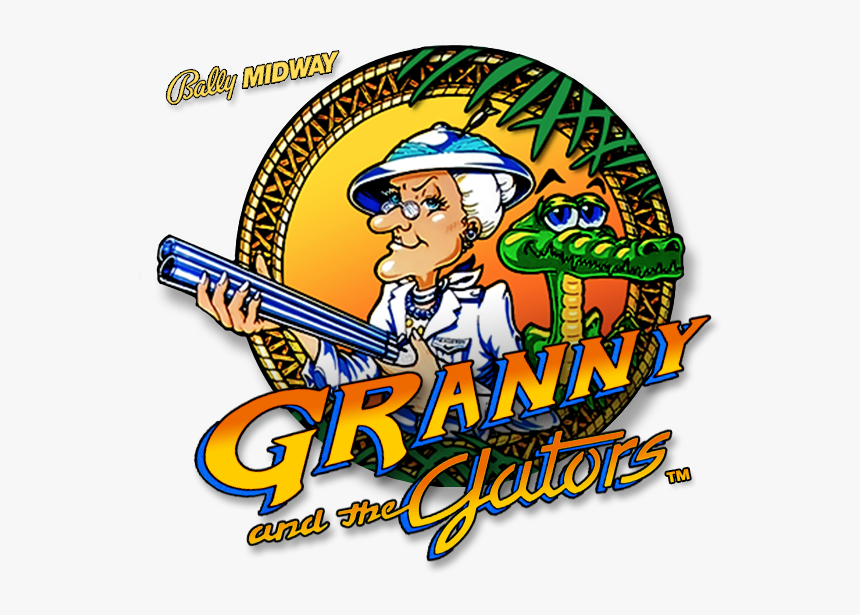 Granny And The Gators Wheel Logo, HD Png Download, Free Download