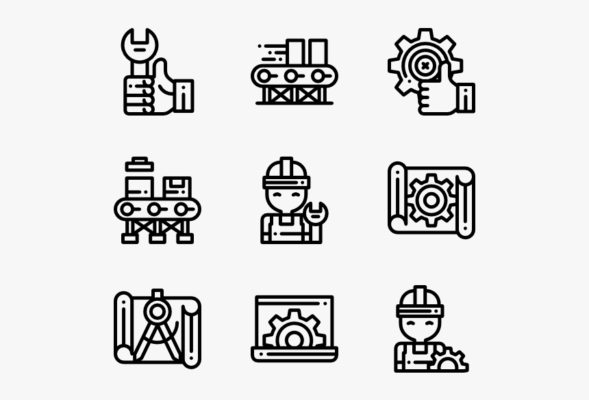 Manufacturing Icon Png, Transparent Png, Free Download