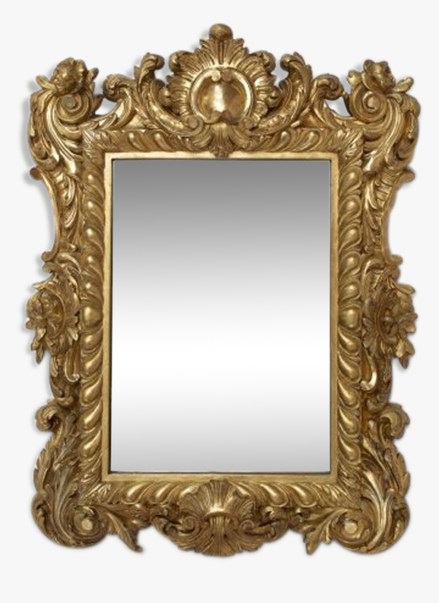 Mirror Wooden Gold Regency, About, HD Png Download, Free Download