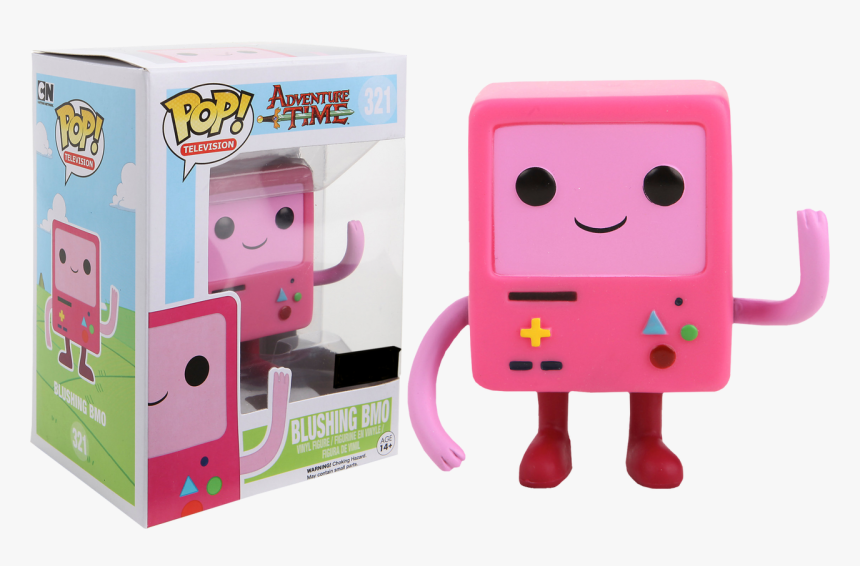 Blushing Bmo Pop Vinyl Figure, HD Png Download, Free Download