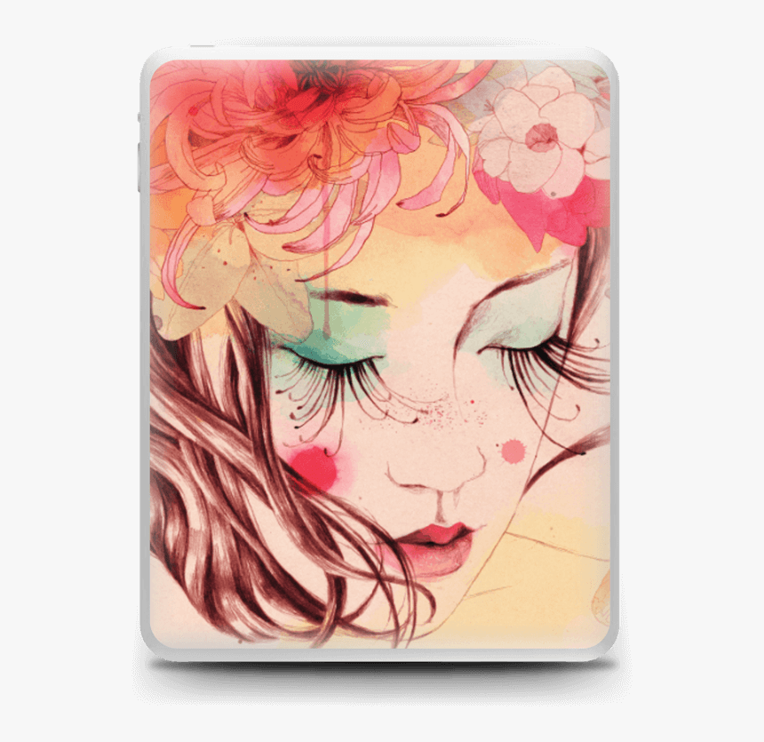 Blushing Girl Skin Ipad, HD Png Download, Free Download