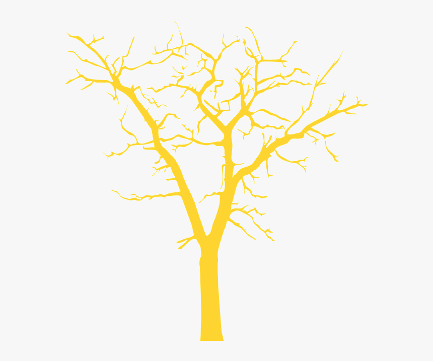 Dead Tree Silhouette Png, Transparent Png, Free Download