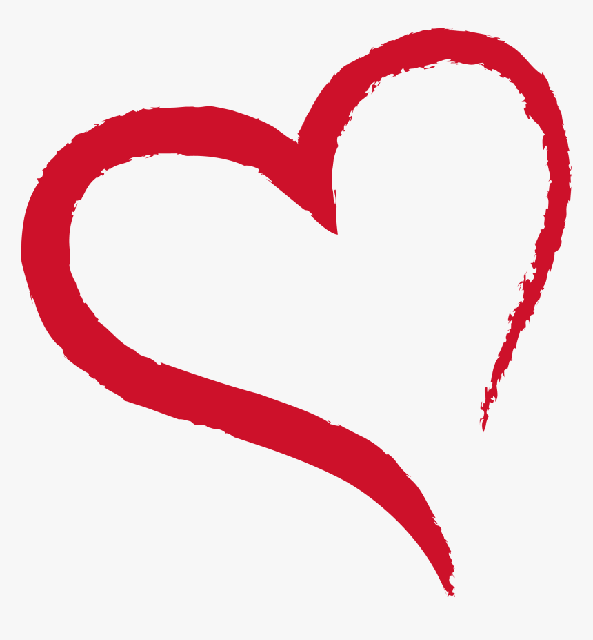 Brush Heart Png, Transparent Png, Free Download