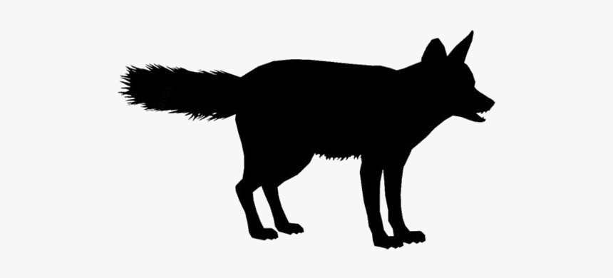 Jackal Wild Animal Clipart Png Black And White, Transparent Png, Free Download