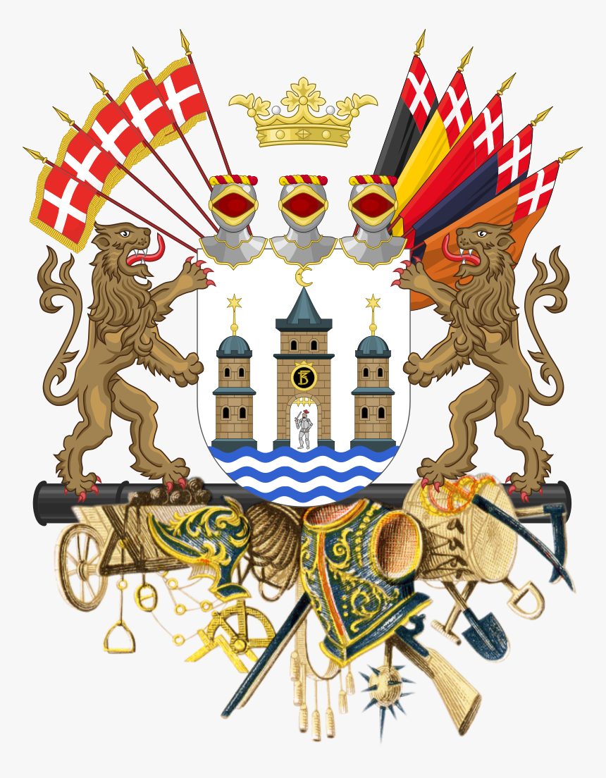 Greater Coat Of Arms Of Copenhagen, HD Png Download, Free Download
