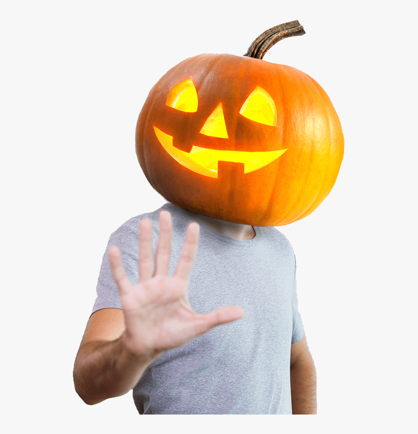 Pumpkin Head Png, Transparent Png, Free Download