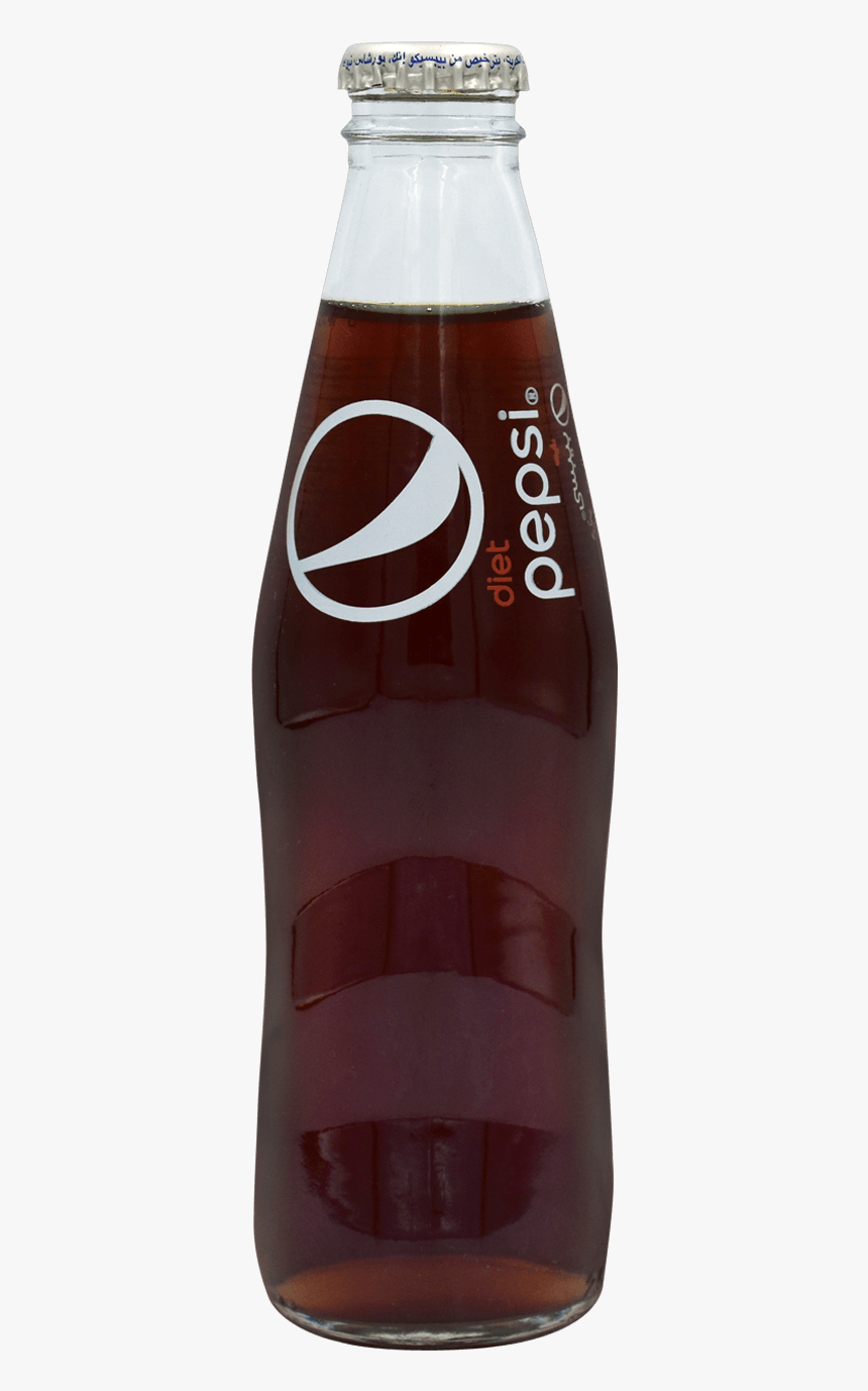 Diet Pepsi Glass Bottle 250 Ml, HD Png Download, Free Download