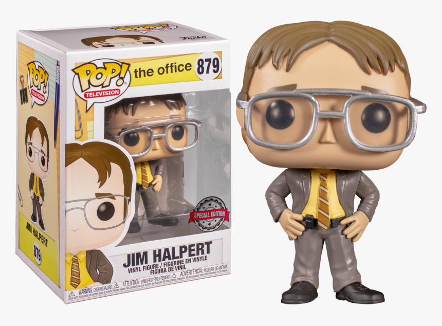 Jim Halpert As Dwight Us Exclusive Pop Vinyl Figure, HD Png Download, Free Download