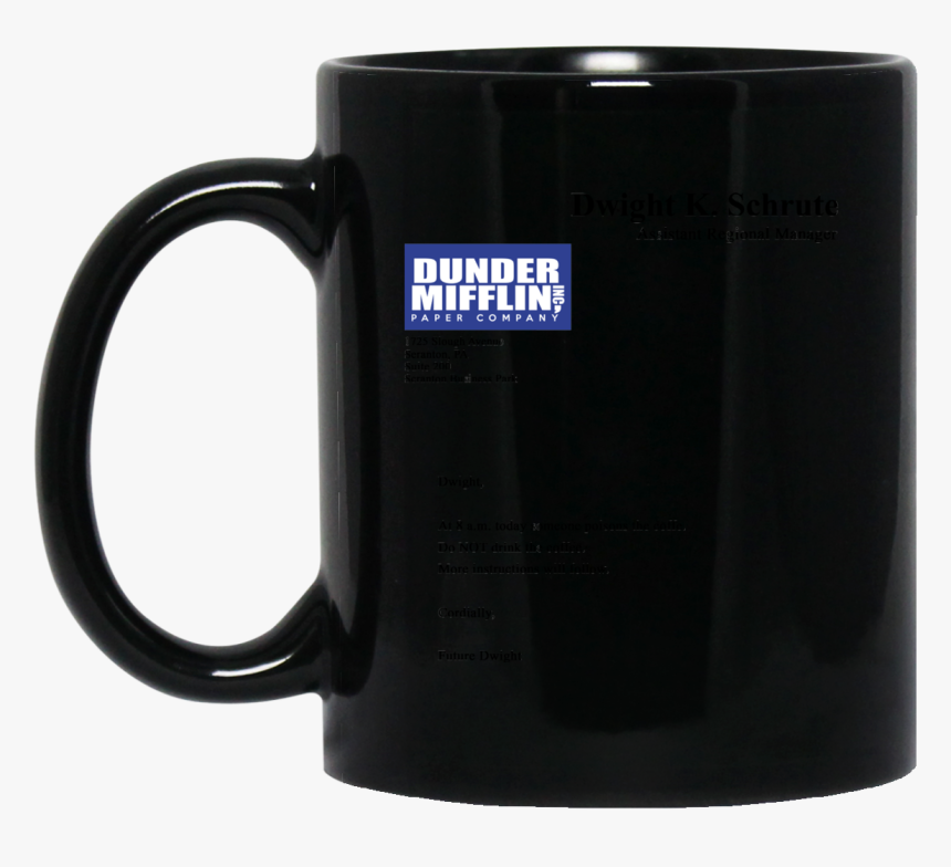 Schrute Dunder Mifflin Paper Company Mug, HD Png Download, Free Download
