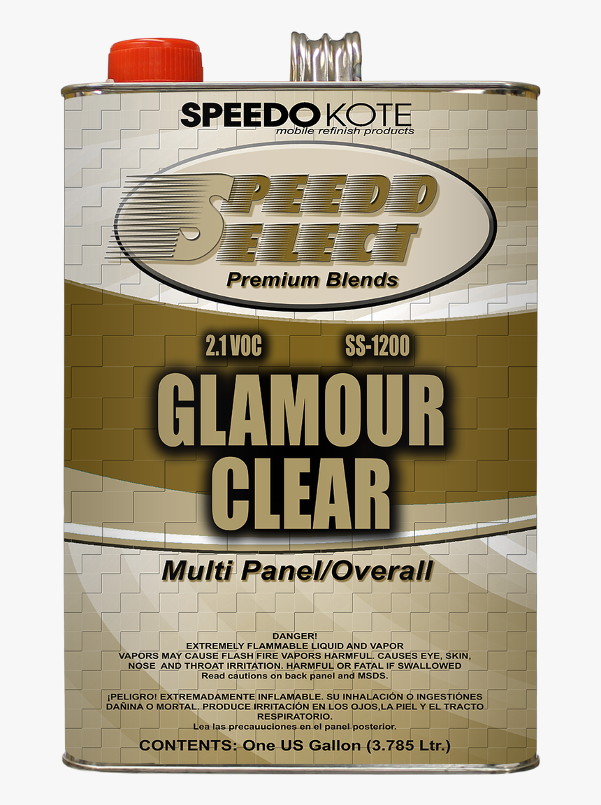 Ss-1200 Speedokote Glamour Clearcoat Gallon, HD Png Download, Free Download