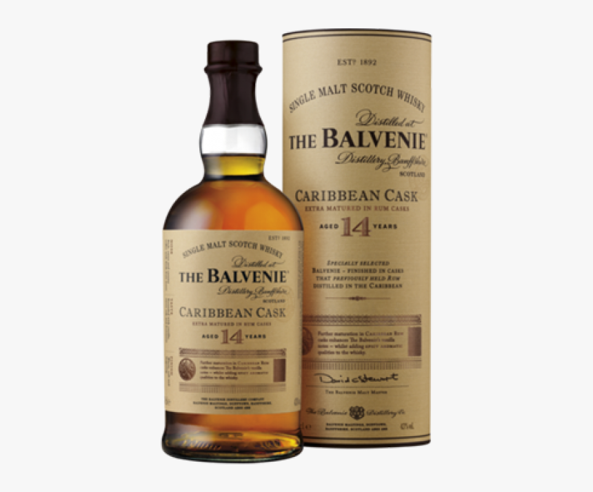The Balvenie Scotch Single Malt 14 Year Caribbean Cask, HD Png Download, Free Download
