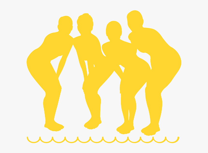 Swimming Silhouette Png, Transparent Png, Free Download