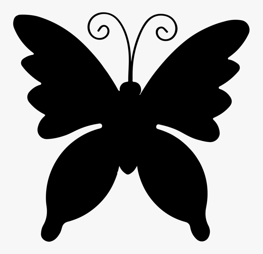 Monarch Butterfly Template, HD Png Download, Free Download