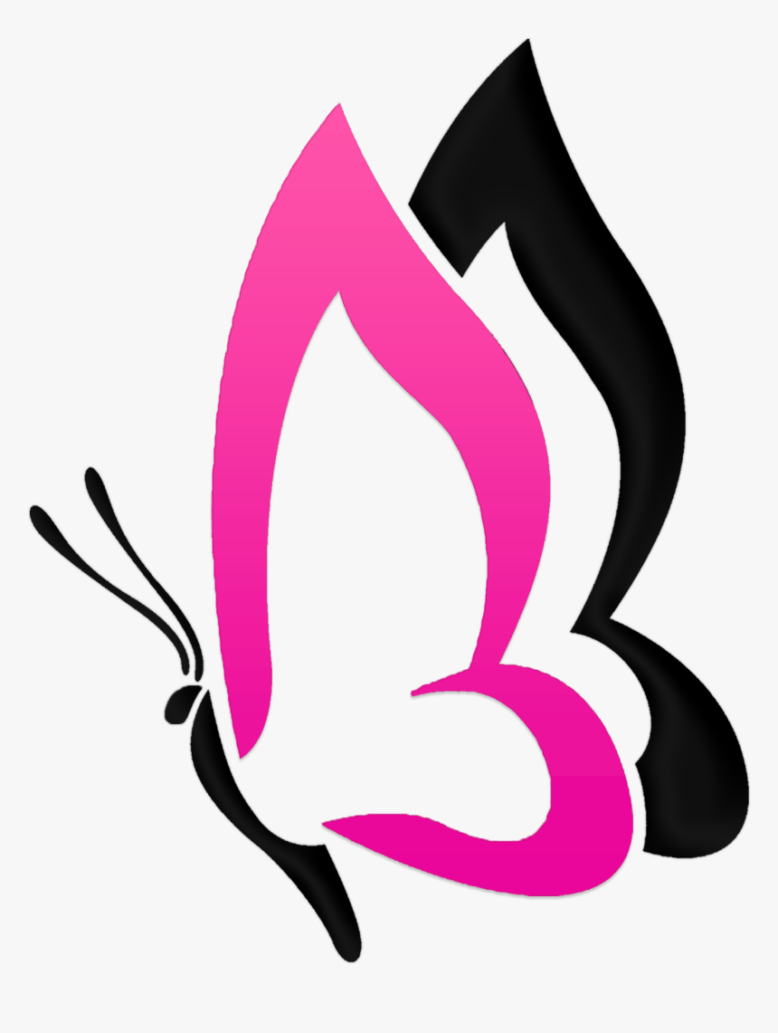 Butterfly Png Logo, Transparent Png, Free Download