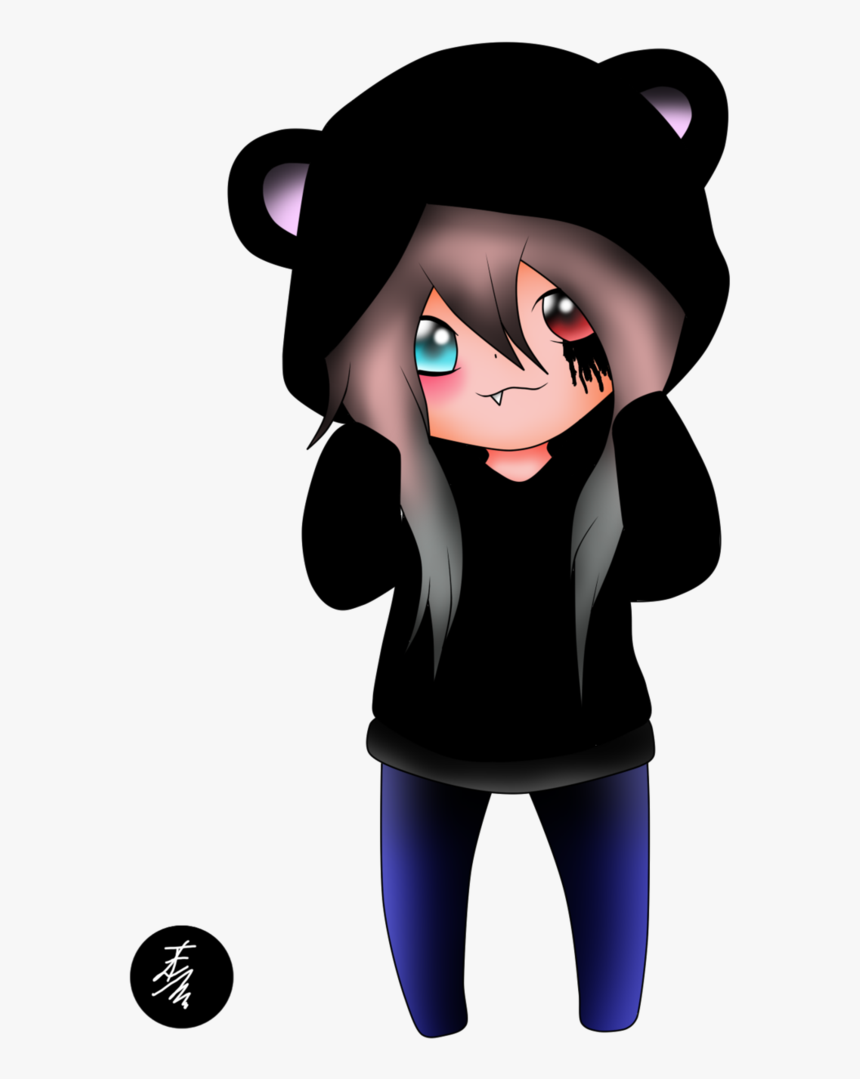 Chibi Creepy Haku Bear By Lisica1213, HD Png Download, Free Download