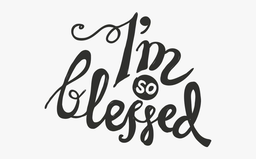 Blessed Word Art, HD Png Download, Free Download