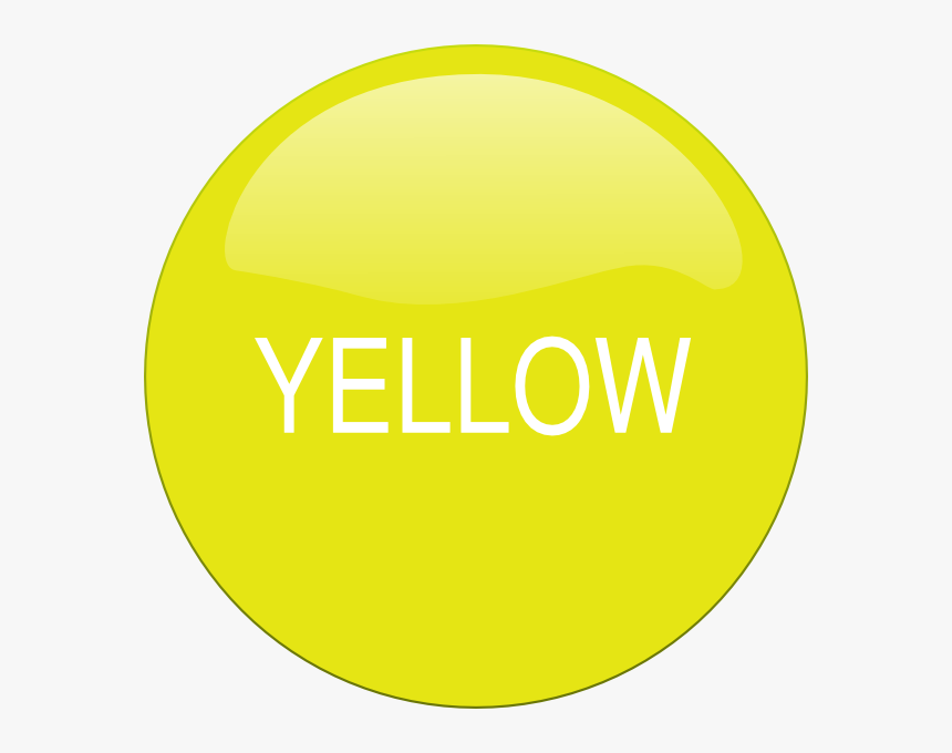 Yellow Button Png, Transparent Png, Free Download